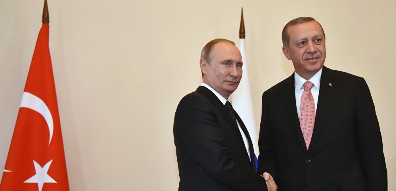 إردوغان يدعو بوتين لوقف هجمات النظام السوري على إدلب والغوطة الشرقية