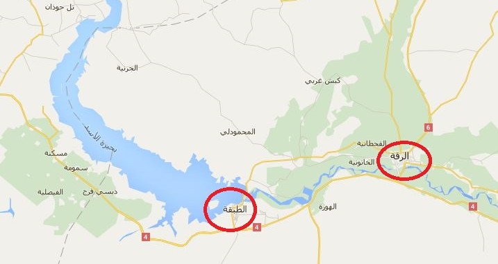 تقرير مفصل عن مدينة الطبقة المحاصرة ..