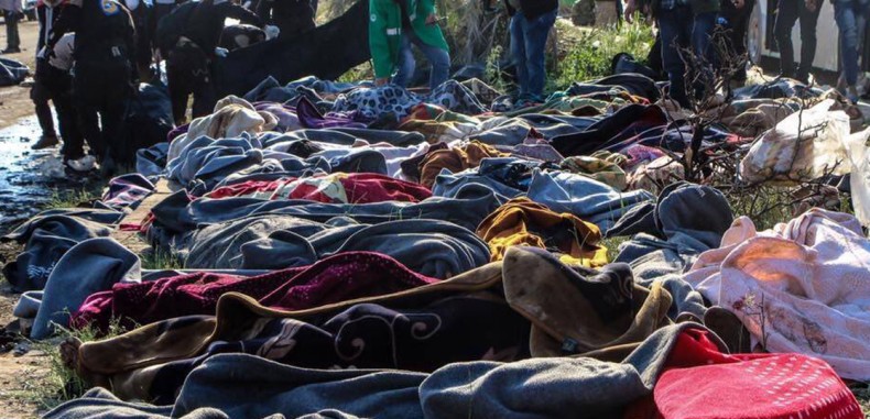 ما لايقل عن 35 مجزرة في نيسان 2017