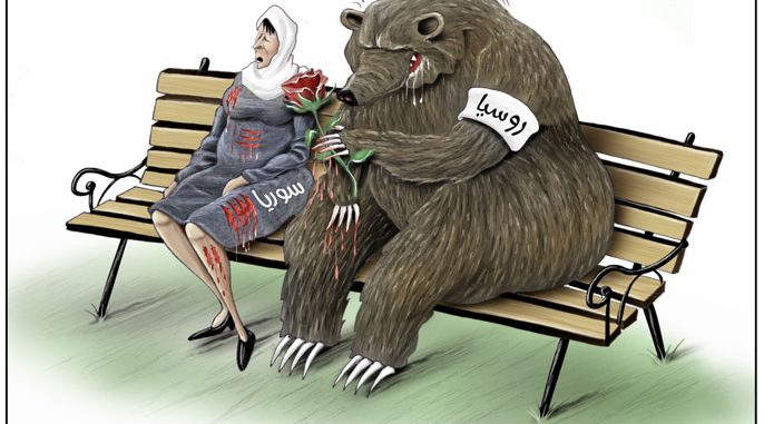 كاريكاتير اليوم: الروس يقتلون ويفاوضون 
