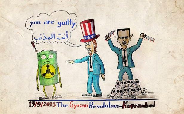 مشروع قرار اميركي بشأن الكيماوي بسوريا …….وواشنطن تحذر موسكو من “الفيتو”