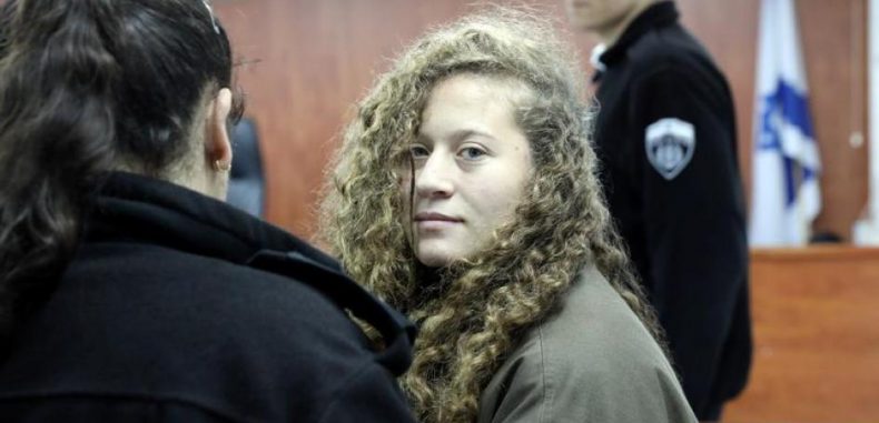 عضو “كنيست” إسرائيلي: كان يجب إطلاق النار على عهد التميمي‎