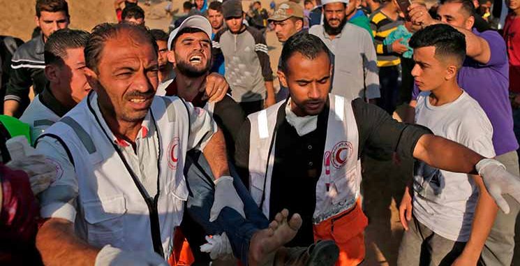 62 شهيداً و3188 مصاباً حصيلة المجزرة الإسرائيلية في غزة منذ الإثنين