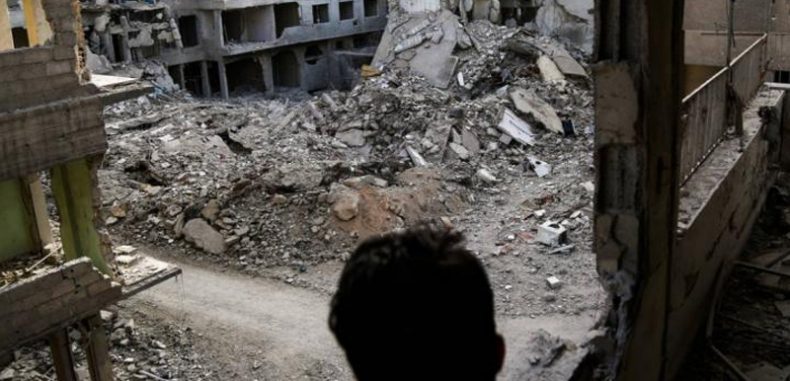 الصليب الأحمر: لم نرَ دمارًا كالموجود في الغوطة الشرقية