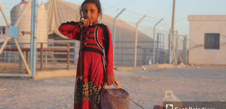 حالات سوء التغذية الحاد تزداد بين الأطفال النازحين لمخيم الهول