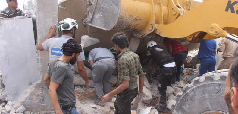 مجلس كفرزيتا بريف حماة يعلنها “منكوبة” بسبب القصف