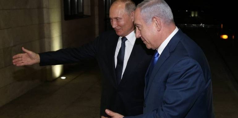 تركز لقاء نتنياهو وبوتين على بحث “الوضع في سوريا” 