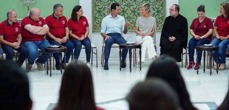 هل هي رسالة تصغير من بشار الاسد للبطريرك ام قلة خبرة ؟