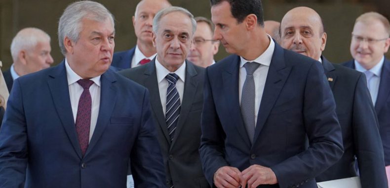 وفد روسي يلتقي الأسد تحضيرًا للقمة الثلاثية حول سوريا