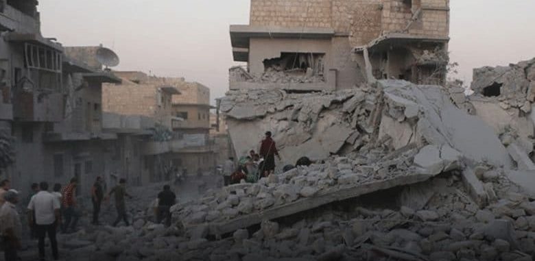 طيران الاحتلال الروسي يخرج فرناً آلياً عن الخدمة