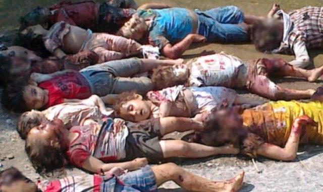 الاعدامات الميدانية على يد قوات النظام في البيضا بانياس