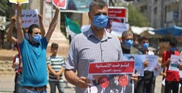 نازحون يخشون الجوع و”كورونا” في حال وقف إيصال المساعدات إلى سوريا